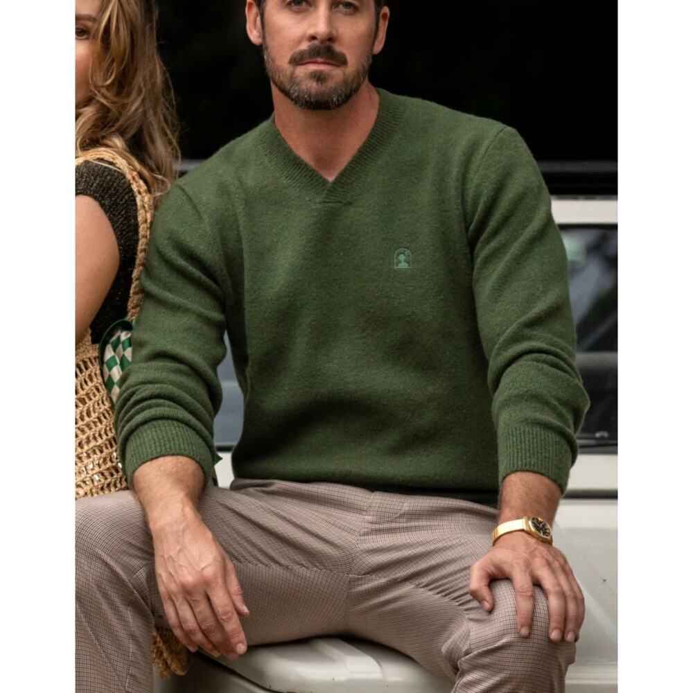 Dandy Del Mar The Lima Sweater Selva Wool Blend Long Sleeve Medium (Flaw)